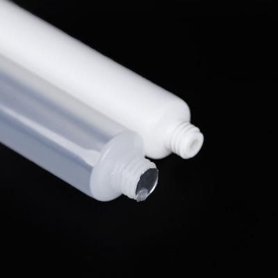 120g Plastic Soft Pearl White Empty Cosmetic Cream Tube
