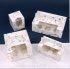 Restaurant Use Customized Bakery Pie Cake Packaging Take out Fast Food Box Disposable Food Containers with Clear Window