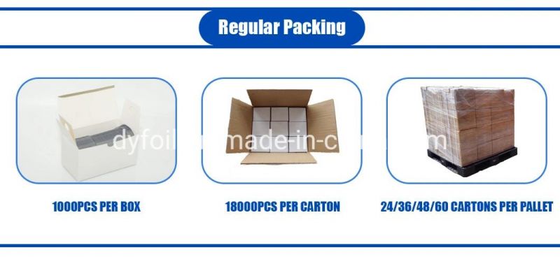 Custom Size Heat Seal PP Film Foil Heat Seal Lids