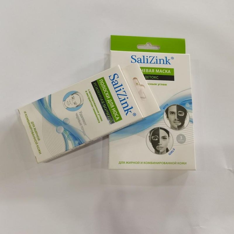 China Wholesale Custom Artpaper Full Color Printed Packaging Box for Face Masks
