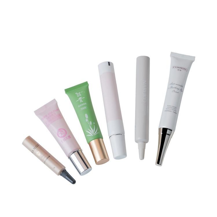 Hot Sale Clear Plastic Soft Squeeze Facial Cleanser Packaging Tube