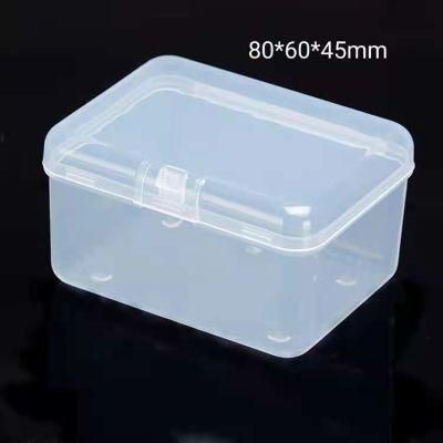 Chip Box Accessories Organizer Storage Transparent Plastic PP Material Box Packaging Custom Recyclable