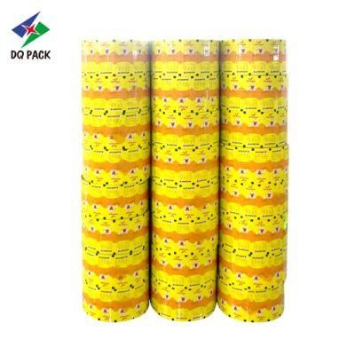 Plastic Film Honey Roll Film Packaging Roll Stock Fill in with Honey