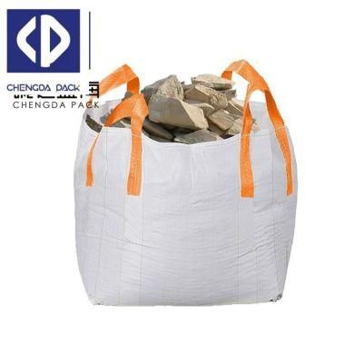 Custom Logo Plastic Woven 1000kg 1500kg Bulk Container Bag FIBC Bag