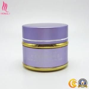 2017 New Fashion 35g Shiny Fancy Cream Aluminium Cosmetic Jar