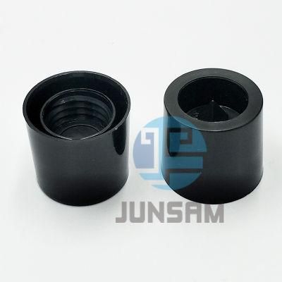 Glossy Black Offset Printing Aluminium Collapsible Tube Purity 99.7% Cosmetic Product Max 6 Colors