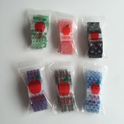 Mini Special Design Popular Product Zip Lock Resealable LDPE Plastic Coin Bag
