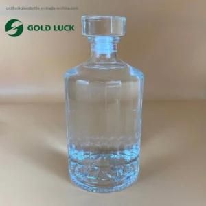 China Super Flint Clear Glass Bottle 500ml for Gin