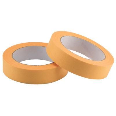 General Use Painting Colored Waterproof Single Sided Rubber Masking Adhesive Tape