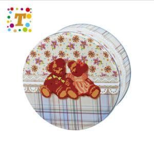 Two Bear Gift Wrapped Tin Box