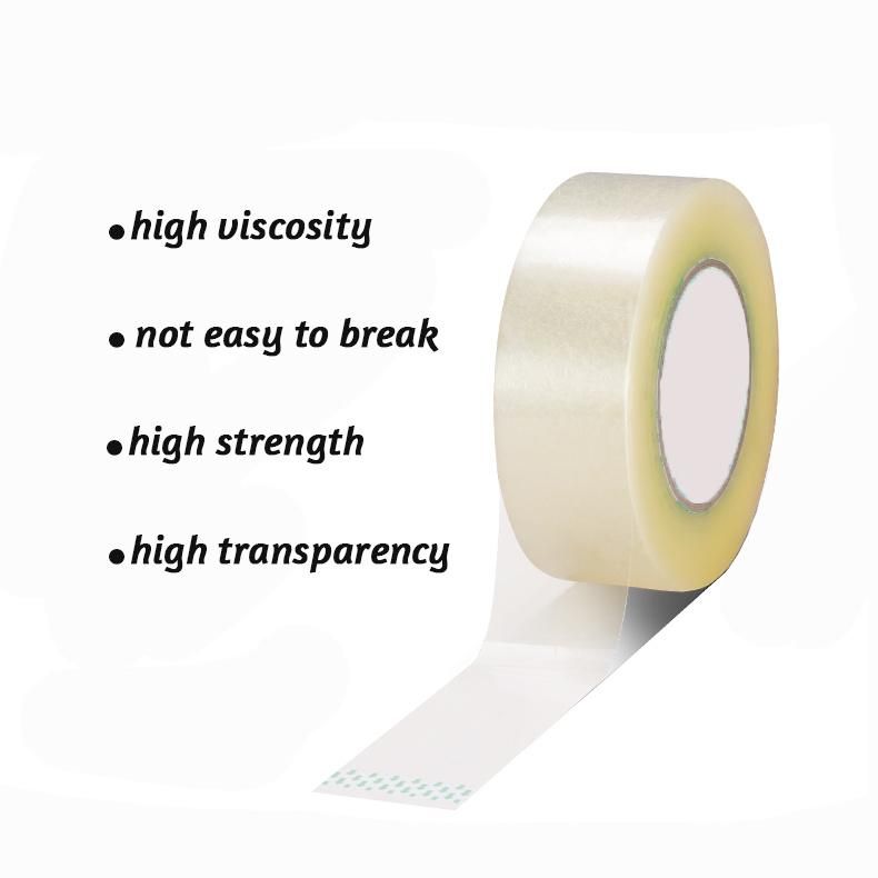 Factory Clear OPP Gum Rolls Tape Self BOPP Packing Tape Adhesive