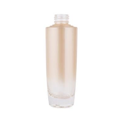 40ml 100ml 120ml Gold Glass Cosmetic Lotion Pump Bottle