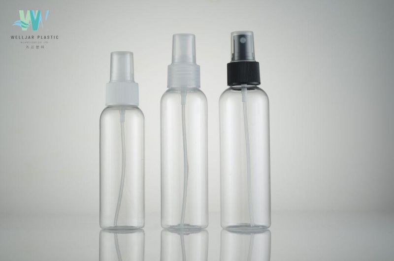 100ml Plastic Pet Bottle with Fine Mist Sprayer Pump