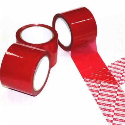 Pet Tamper Evidence Tape Waterproof Tape Waterproof Tamper Evidence Security Tape