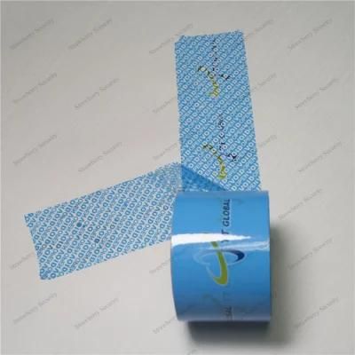 Security Tamper Evident Label Void Label Security Tape Packing Tape