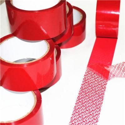 Security Tamper Evident Void Tape