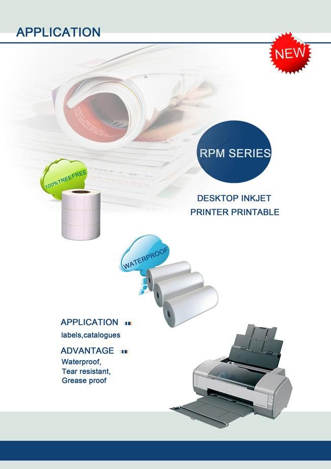 Instant Dry, Flexible Printable, Waterproof Paper by Desktop Printer