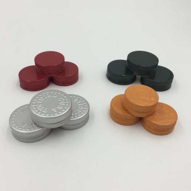 Hot Selling Aluminum Screw Top High Bottle Cap Lid for Cosmetics