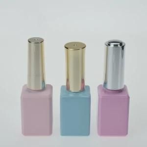 Square Shaped Hot Selling 10ml Gel Polish Glass Bottle