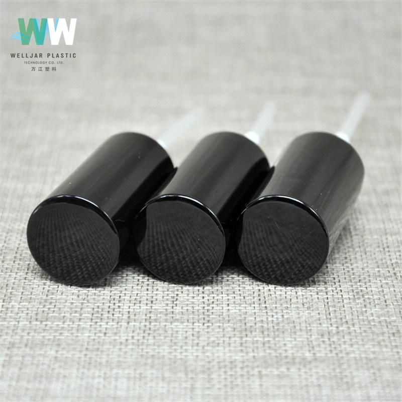 30ml 60g Cylinder Transparent Brown Glass Bottle for Cosmetic Packaging
