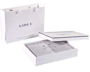 Customized Logo Fashion Cardboard Apparel T-Shirt Cloth Packaging Box
