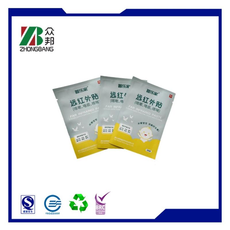 Food Grade Medicine Plastic Packaging Laminated Pouch