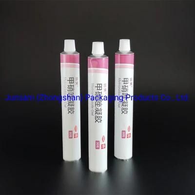 Offset Printing Aluminum Collapsible Tube Color Enamal Max 6 Color Soft Metal