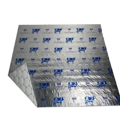 Printed Aluminium Foil Food Packaging Paper Burger Wrapping Paper