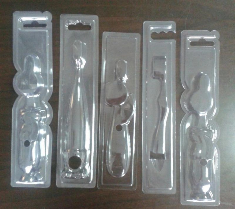 OEM Plastic Blister Toothbrush Packing Boxes PVC/PET/PP