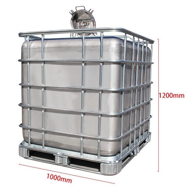 1000L 100% Stainless Chemical Corrosion Resistance Bucket