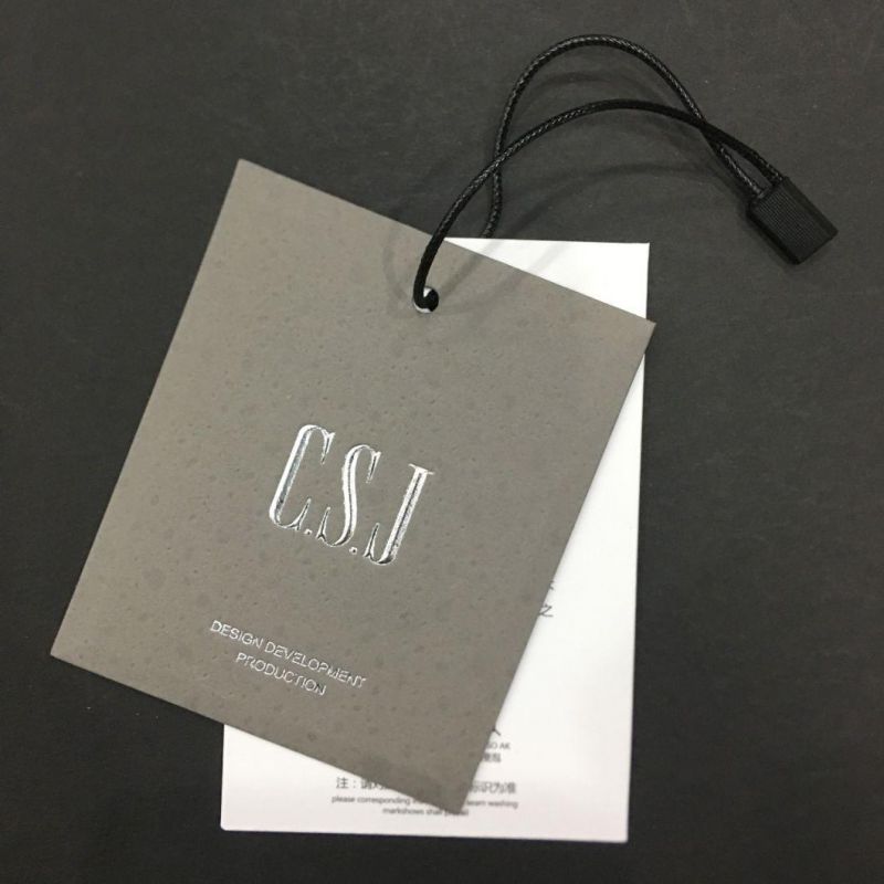 Manufacturer OEM Hangtag for Garment Pringting Label