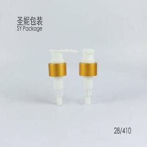 28/410 Gold Color Lotion Pump with Aluminum Closure