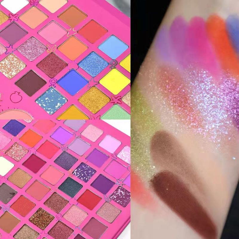 Explosive 85 Colors! Eye Shadow Market Cross-Border Europe and The United States Novo The Same Beauty Makeup Blush Makeup Set Brand Cosmetics
