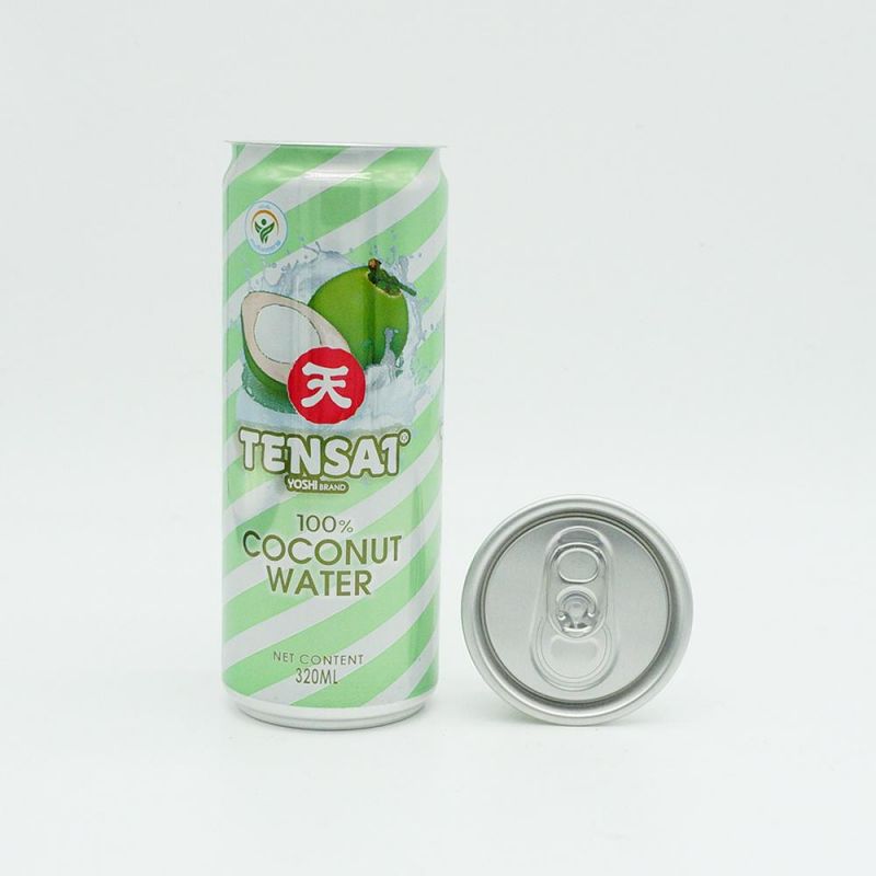 Sleek 330ml Aluminum Cans for Coconut Drinks