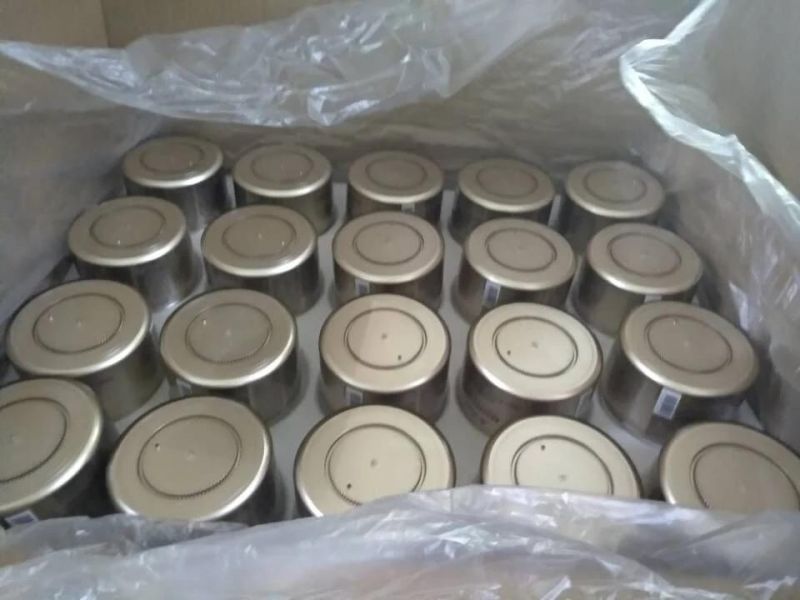 50g 100g 200g White Cylinder PP Cream Jar
