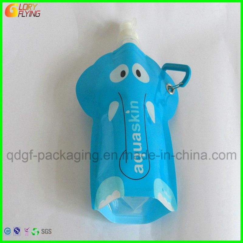 Custom Printed Plastic Stand up Spout Pouch Packaging Bag with Logo for Drink Pouches Package