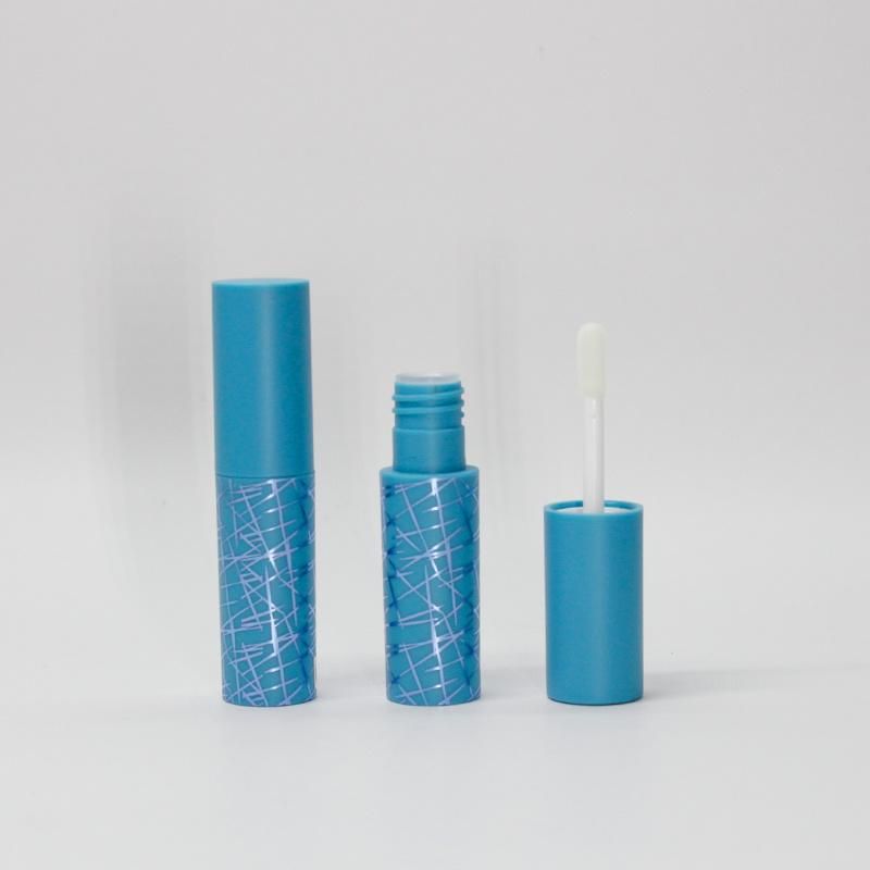3ml Mini Lipgloss Tubes Empty Blue Lip Gloss Containers Tube