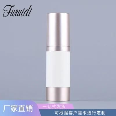 Wholesale 15ml 30ml 50ml 100ml Slik-Screen Printing Clear Serum Airless Bottle with Pump Sprayer