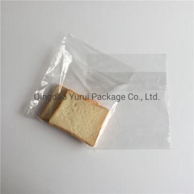 Custom PE Fresh-Keeping Fold Top Sandwich Bags Transparent Plastic Storage Bag