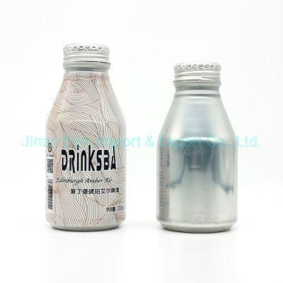 High Quality Aluminum Bottles Water Bottle Aluminumn Alloy Bottle Beer Soda Bottle 250ml 280ml 330ml