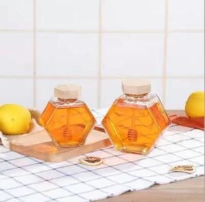 380ml Glass Jars Hot Sale Wholesale Customize Cheap Flint Honey Food Glass Jars