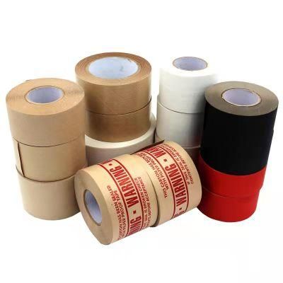 Non-Reinforced Water Activated Kraft Paper Craft Gummed Packaging Tape