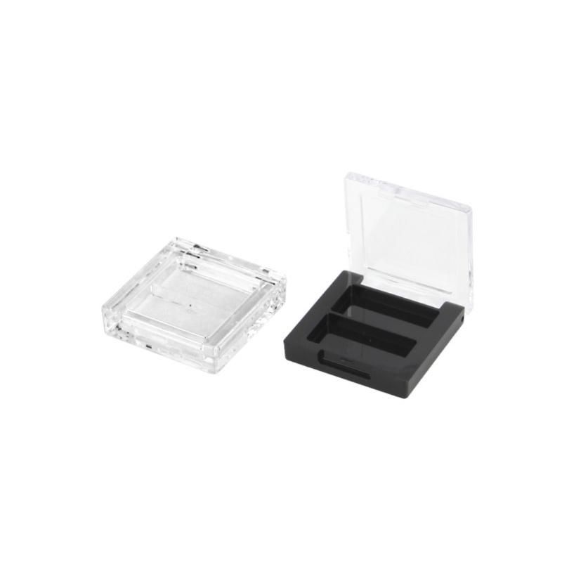 T377 2colors Customized New Design High Quality Empty Plastic Highlight Concealer Eye Shadow Palette