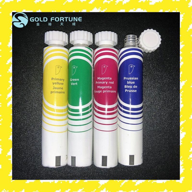 Wholesale Custom Empty Art Painting Pigment Aluminum Tube