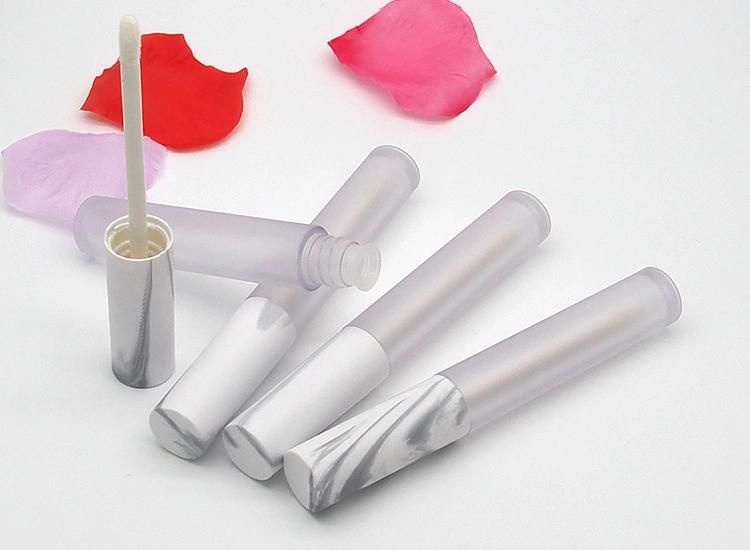 4.5ml Spot Round Marble Lip Glaze Tube Empty Tube DIY Lip Glaze Packaging Bottle Lip Gloss Empty Tube Empty Bottle Makeup Packaging Material