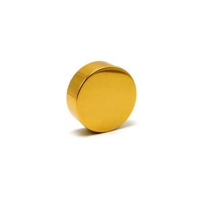 14*41mm Chinese Wholesale Golden Color Auminum Plastic Screw Cap for Cream Glass Jar