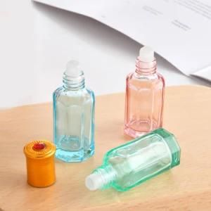 Small Size Roll on Essential Oil Glass Bottles with Painting Colors