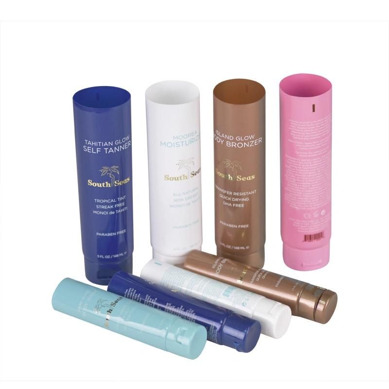 Hot Sale Sunscreen Cream Body Lotion Plastic Soft Touch Cosmetic Packaging Tube