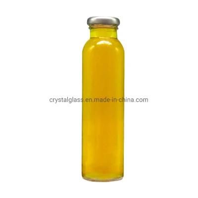 300ml Glass Cold Press Juice Bottle with Lug Cap