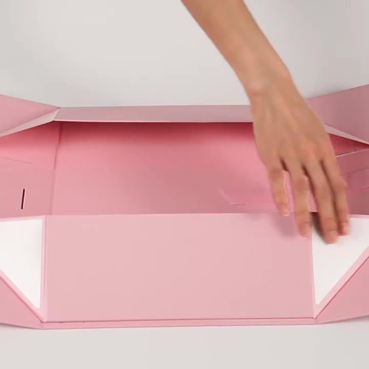 Luxury Custom Skin Care Cream Foldable Cardboard Package Make up Box Unique Magnetic Gift Packaging Paper Boxes